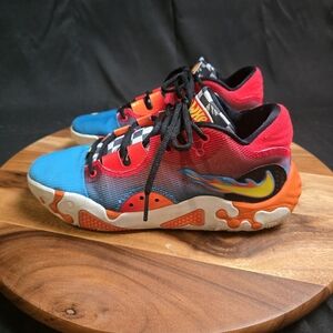 Nike PG 6x Hot Wheels Blue, Orange, Red DH8446-400 Mens Sz 8.g Womens Sz 10